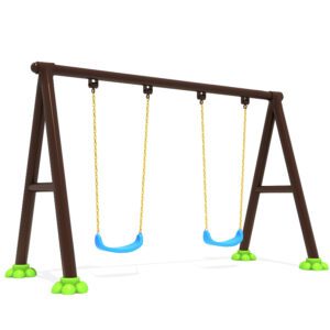 Columpio de 2 Triangular