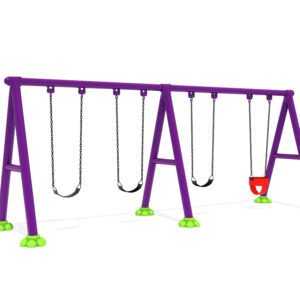 Columpio de 4 Triangular